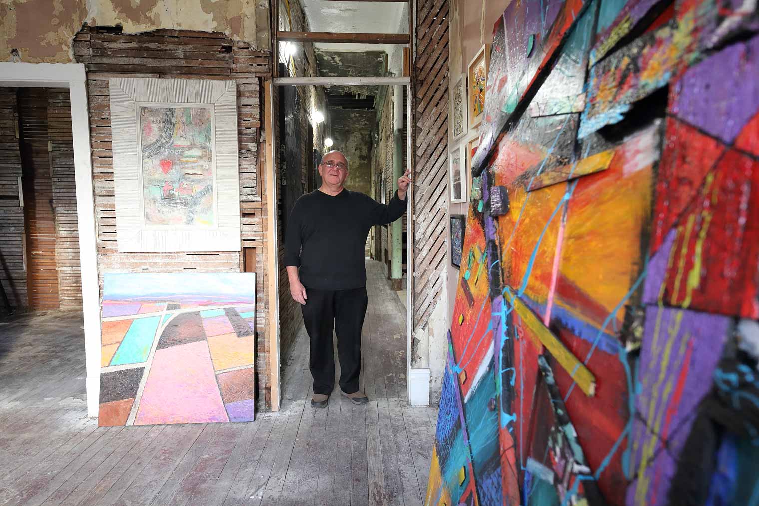 Gary Usovsky at Silent Rivers 25th anniversary and dsm Unveiling