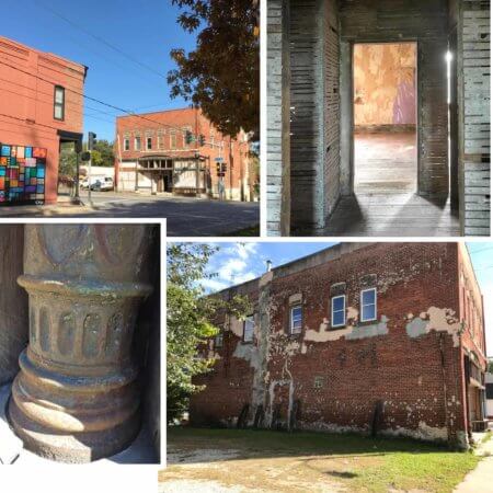 1601 6th Ave Des Moines before photos for Silent Rivers 25th and dsm Magazine Unveiling party