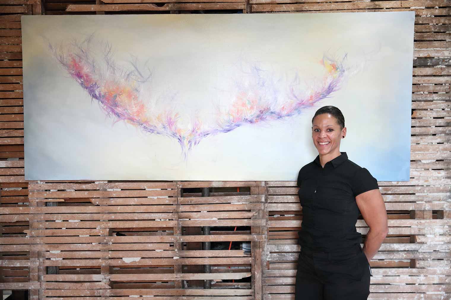 Jill Wells at Silent Rivers 25th anniversary and dsm Unveiling