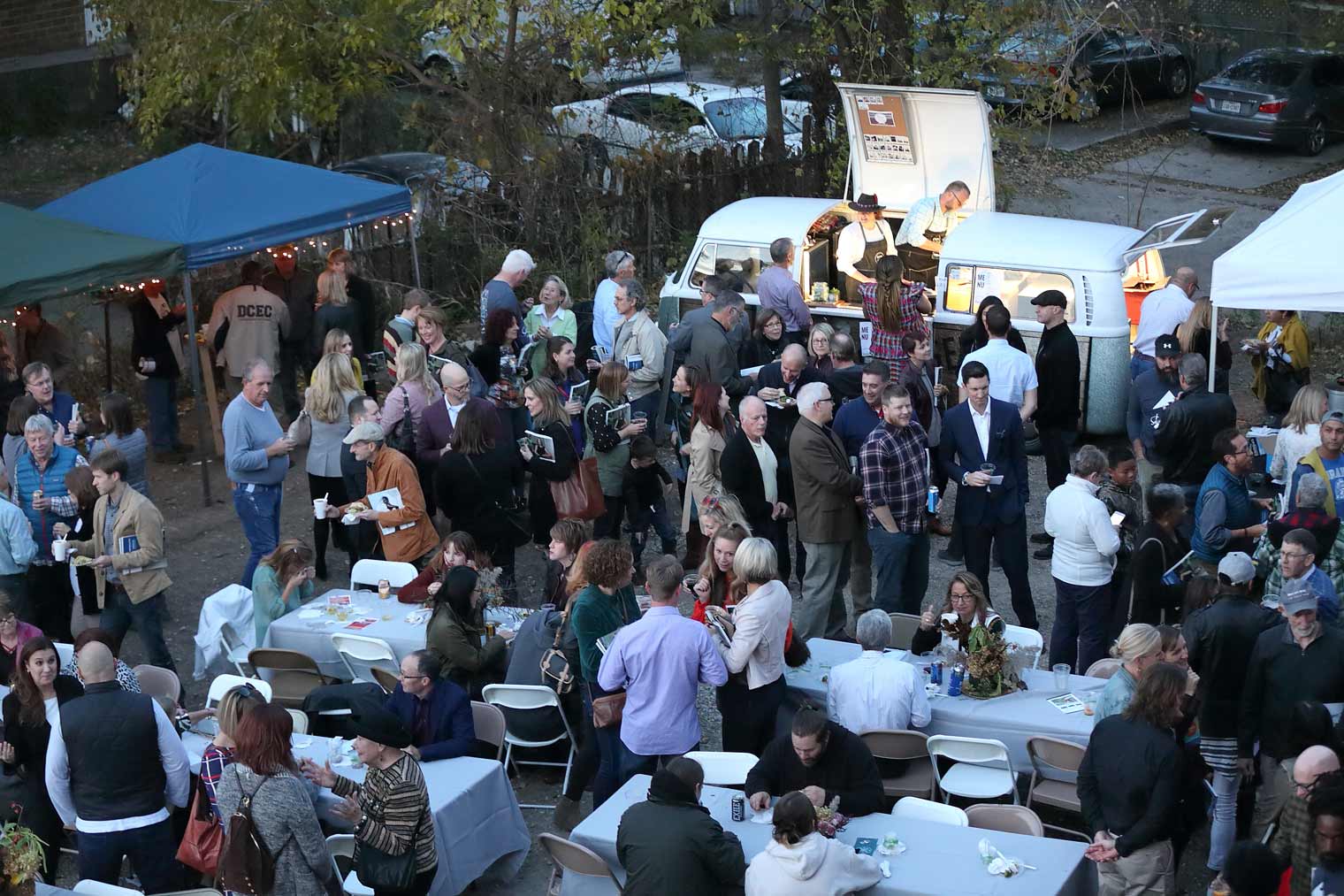 The Wine Wagen at Silent Rivers 25th Anniversary and dsm Unveiling