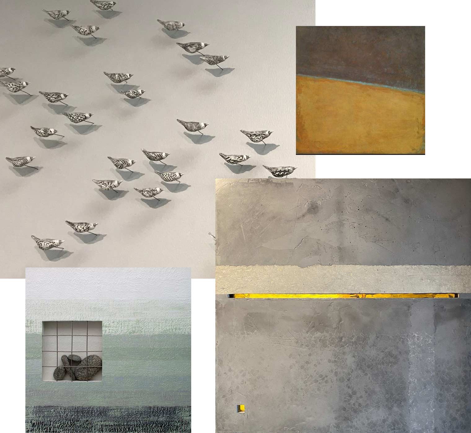Des Moines Arts Festival exhibit DMAF Curated Emerging Horizons artwork